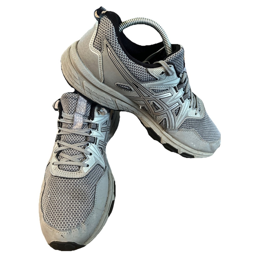 ASICS Women's Gel-Venture 8‎ Running Shoes Grey/black/silver 9 US